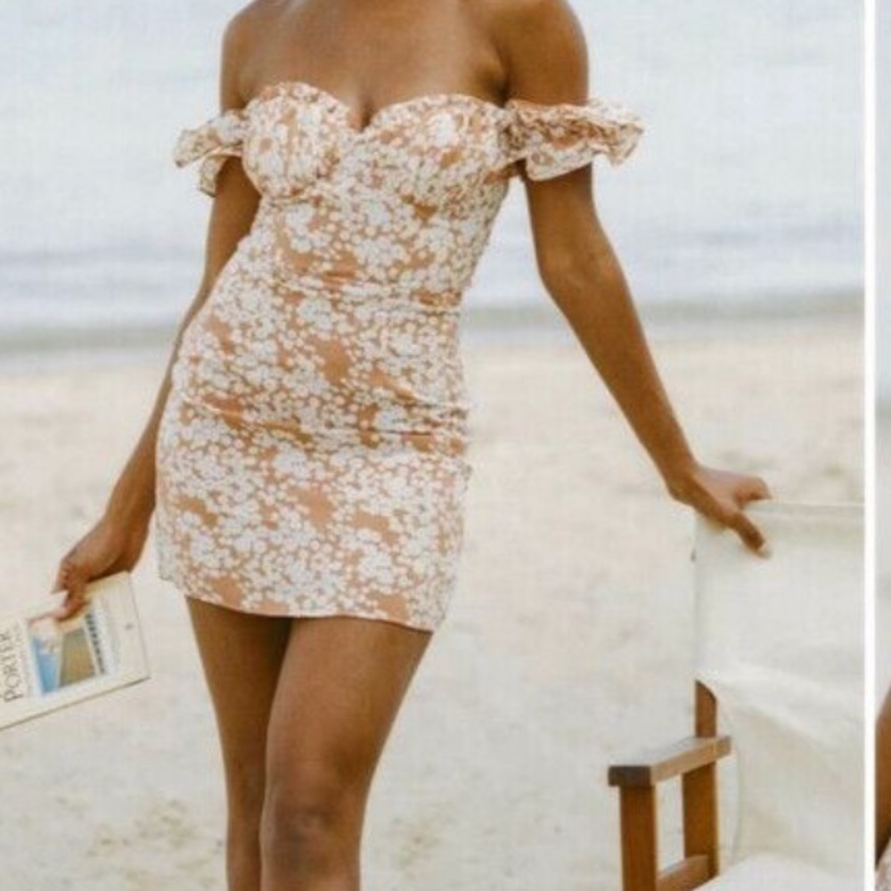 Sabo skirt dress off shoulder